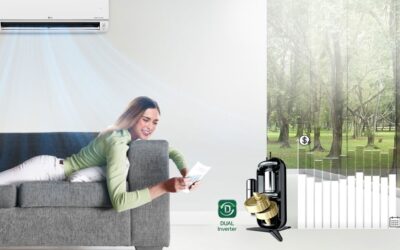 El aire acondicionado portátil de LG es ideal para el hogar