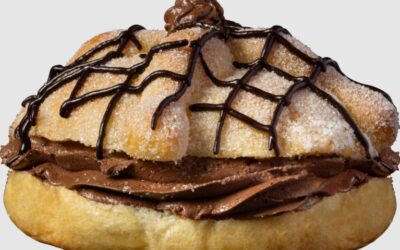 Pan de Muerto relleno de Chocolate Abuelita