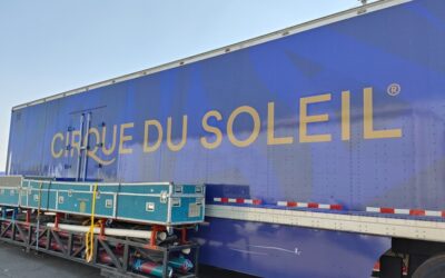 Levantan la Gran Carpa del Cirque du Soleil para recibir a «Kooza»