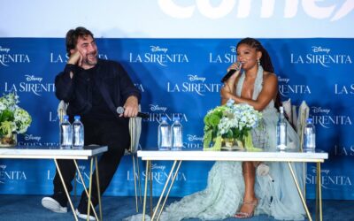 Javier Bardem y Halle Bailey presentan «La Sirenita» en México