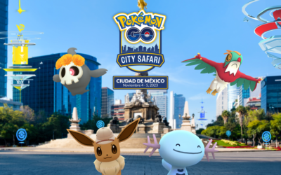 Pokémon GO City Safari por primera vez en México