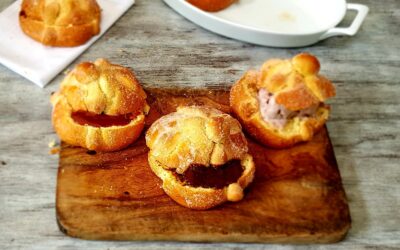 El tradicional pan de muerto de Fonda Garufa