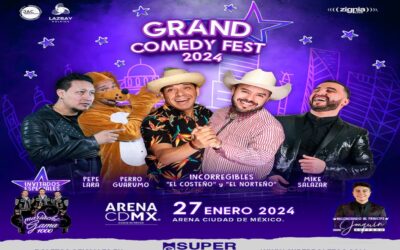 ¿Quién quiere ir a reír a carcajadas con el Grand Comedy Fest? Tenemos cinco pases dobles