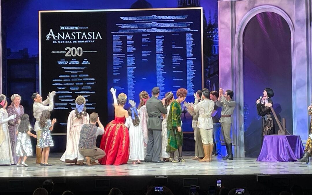«Anastasia, el Musical de Broadway»  celebra 200 representaciones