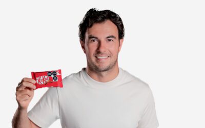 El piloto mexicano representa la marca #1 de Chocolates Nestlé en el mundo: KitKat