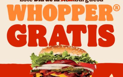 Burger King te sorprende en el Día de la H… ¡LA WHOPPER!