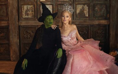 Ariana Grande y Cynthia Erivo como Glinda y Elphaba en «Wicked»