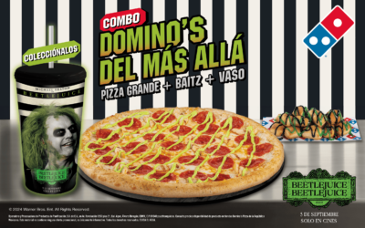 «Beetlejuice Beetlejuice» vuelve del «más allá» con Dominos Pizza