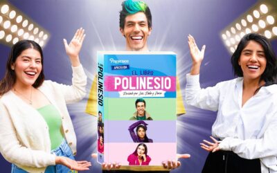 Karen, Lesslie y Rafa presentan «El Libro Polinesio»