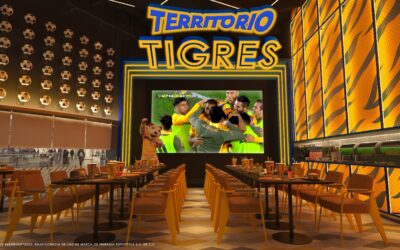 «Territorio Tigres» en un nuevo restaurante