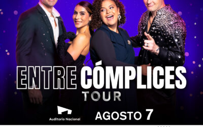 «Entre Cómplices Tour» llega al Auditorio Nacional el 7 de agosto