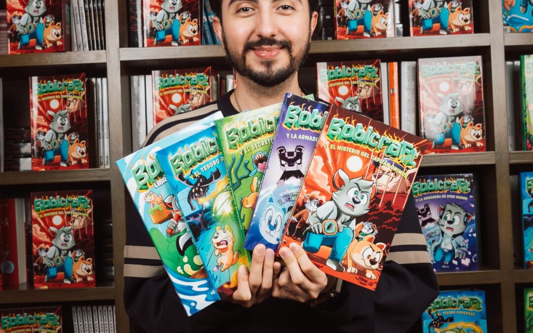 El nuevo libro de Bobicraft se llama «Bobicraft y el misterio del Capitán Onimus»