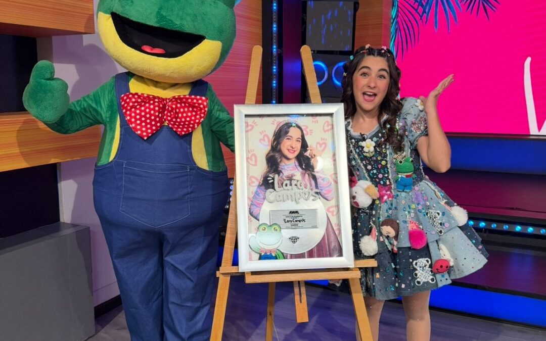 Lara Campos y su éxito «Rhenne» logra disco de Diamante y Platino