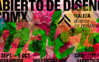 El Abierto de Diseño CDMX 2025 llega al Bosque de Chapultepec