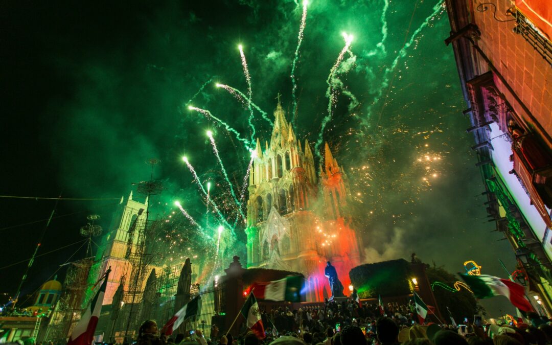 Celebra el Grito de Independencia en San Miguel de Allende