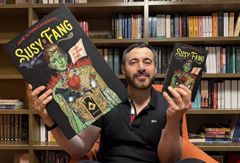 Jaime Alfonso Sandoval nos presenta su nuevo libro «Susy Fang: El caso del novio tóxico»