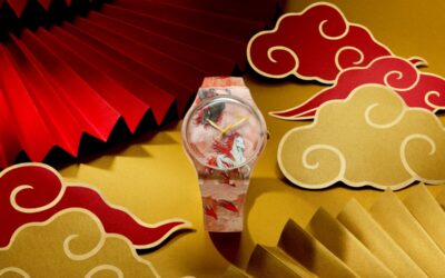 Swatch celebra el «Año del Caballo» con un reloj que es puro fuego