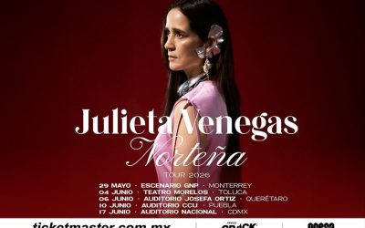 Julieta Venegas regresa a varios escenarios del país