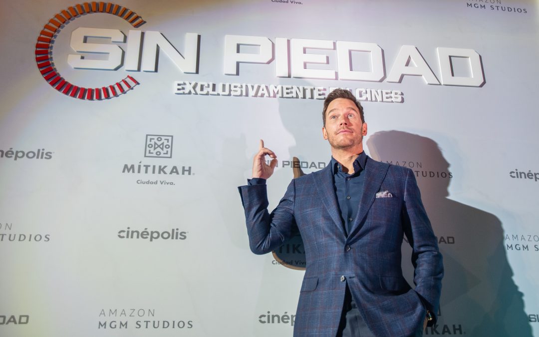 Chris Pratt presenta en México la película «Sin piedad»