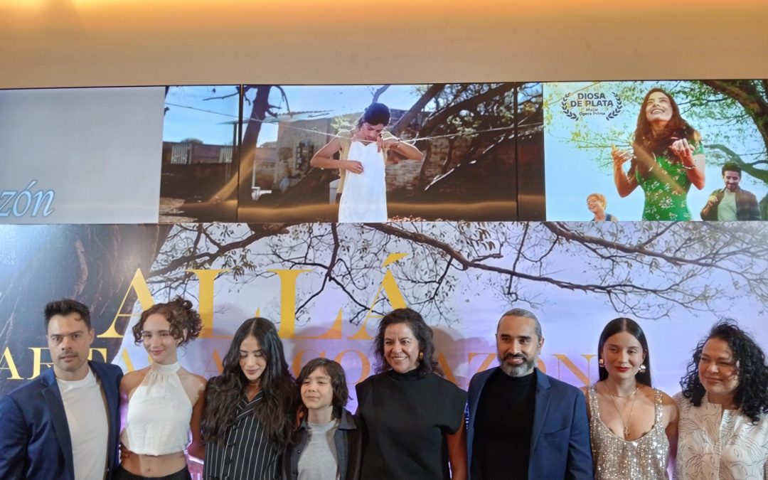 Así se vivió la premiere de la película «Allá, Cartas al corazón»