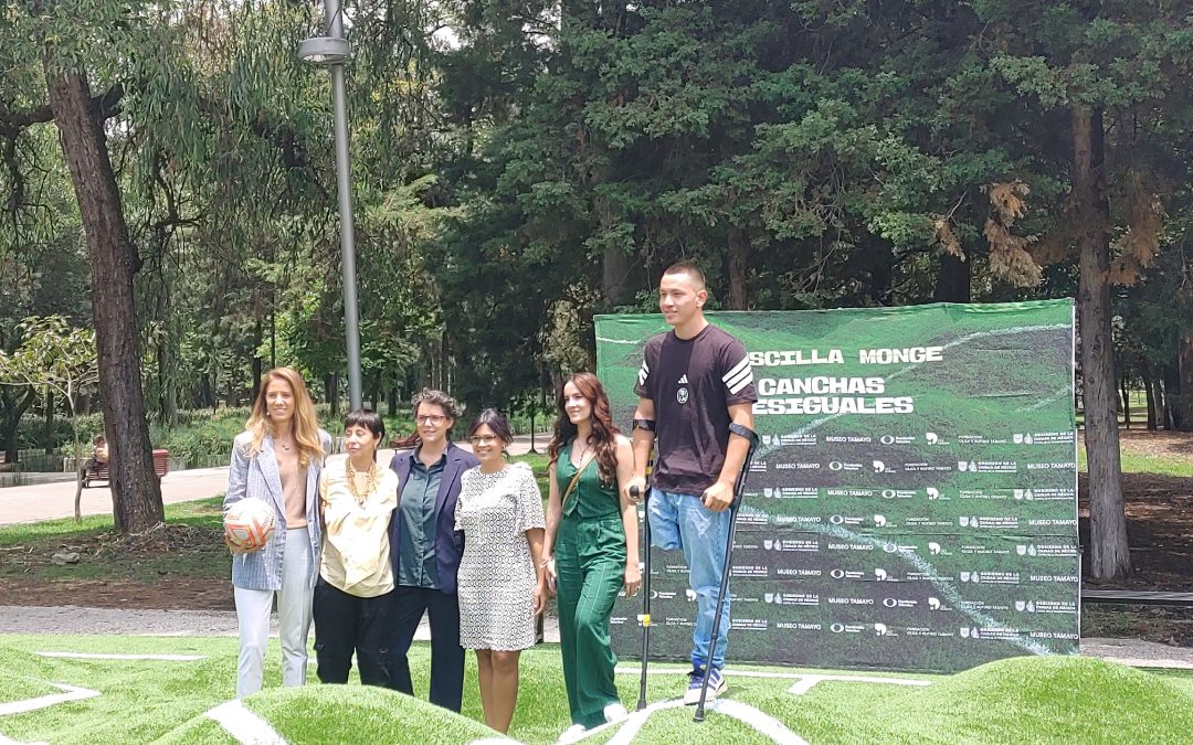 Inauguran «Canchas Desiguales» en el Museo Tamayo