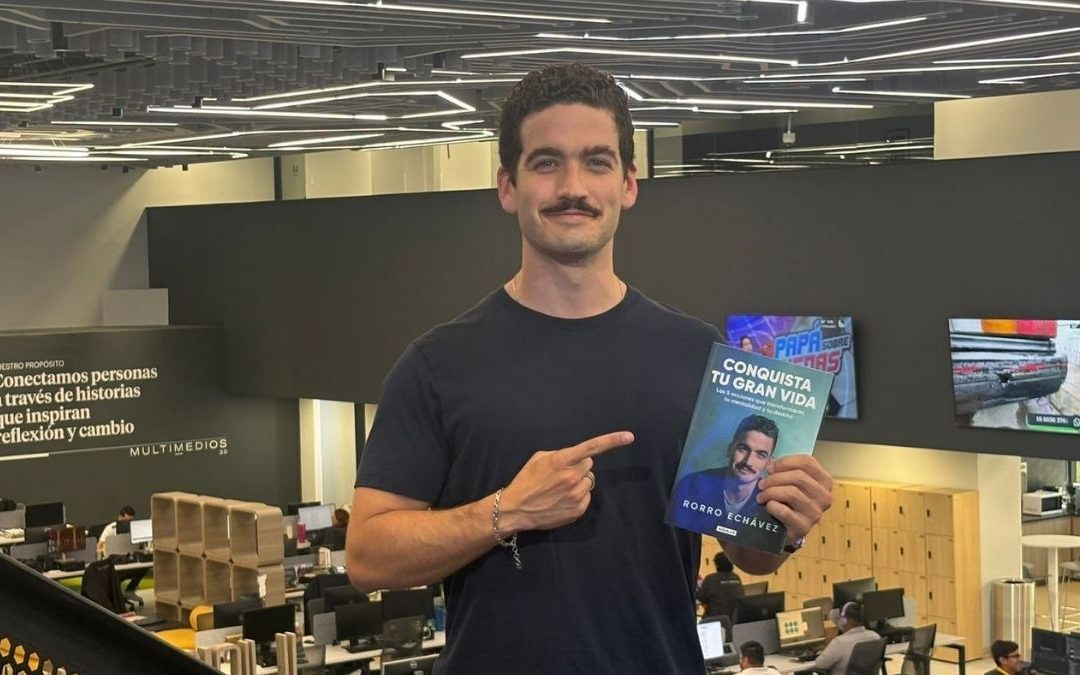 Entrevistamos a Rorro Echávez por el lanzamiento del libro «Conquista tu gran vida»