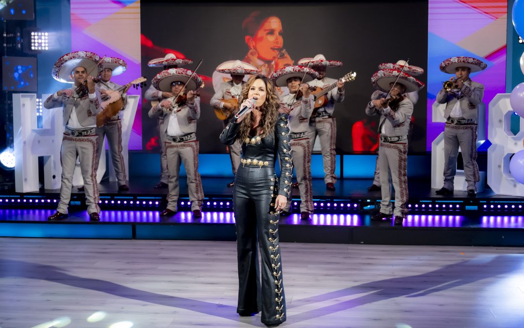 Lucero es la madrina del programa «Hoy»