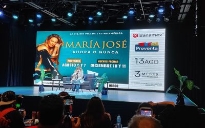 María José anuncia nuevas fechas en el Auditorio Nacional con su tour «Ahora o Nunca»