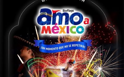 Prepárate para celebrar el mes patrio con el show de una noche: «Amo a México» en Six Flags México